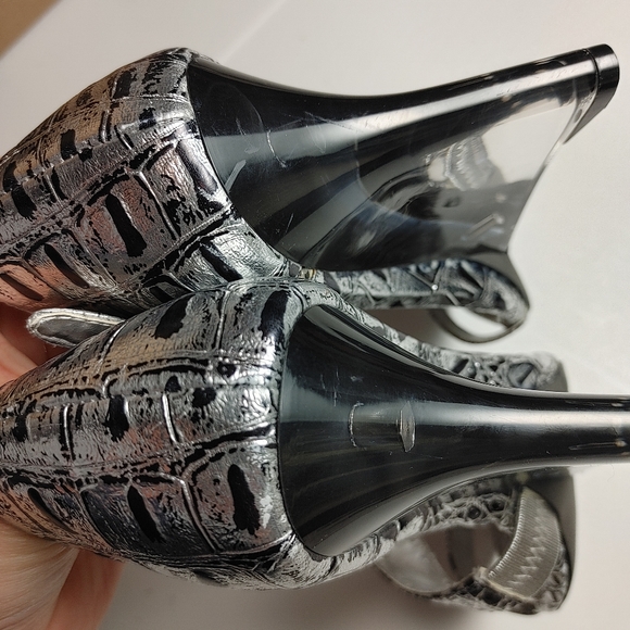 Baby Phat Platform Wedge Heels 6B - Picture 2 of 9